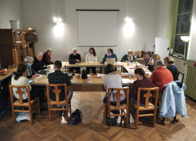 Réunion du chapitre de la Fraternité des Parvis